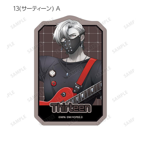 『#コンパス2.0 戦闘摂理解析システム』描き下ろし ロックバンドver. トレーディングダイカットステッカー(単位/BOX)